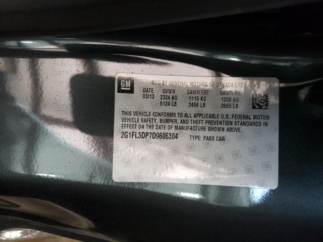 2013 CHEVROLET CAMARO ZL1 2G1FL3DP7D9806304