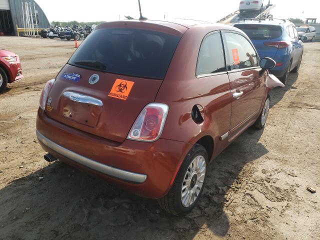 2012 FIAT 500 LOUNGE 3C3CFFCR5CT104729