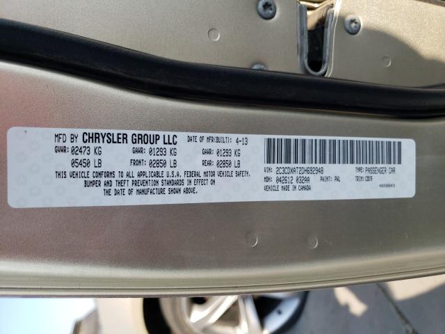2013 DODGE CHARGER PO 2C3CDXAT2DH692948