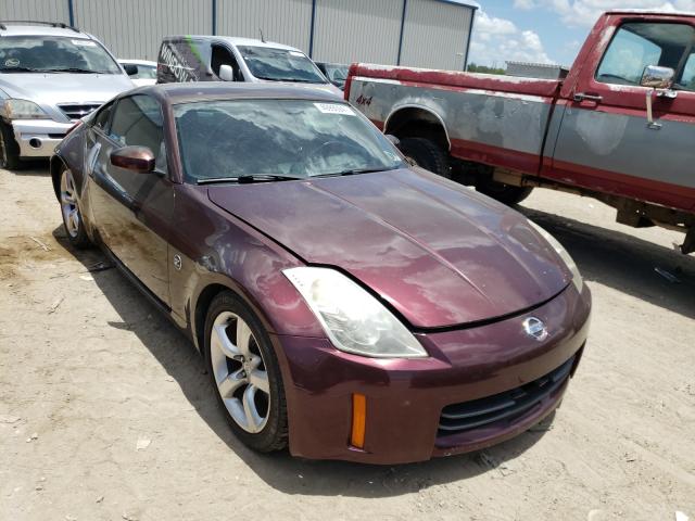 nissan 350z maroon