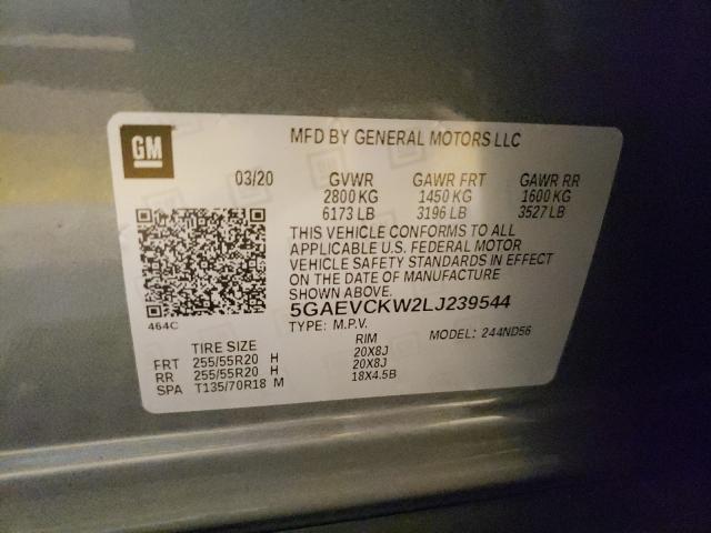 2020 BUICK ENCLAVE AV 5GAEVCKW2LJ239544