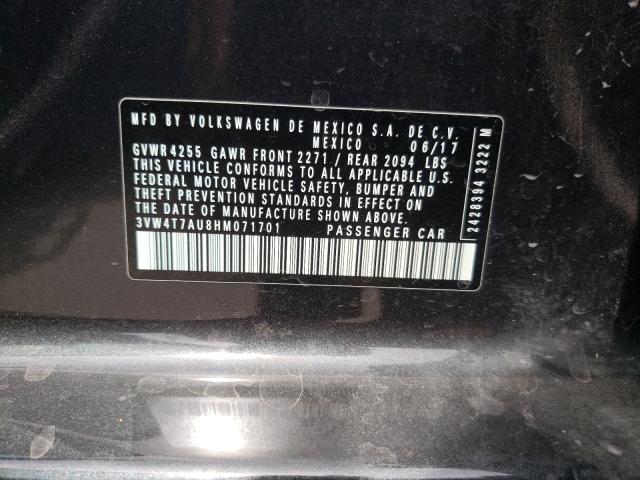2017 VOLKSWAGEN GTI S 3VW4T7AU8HM071701