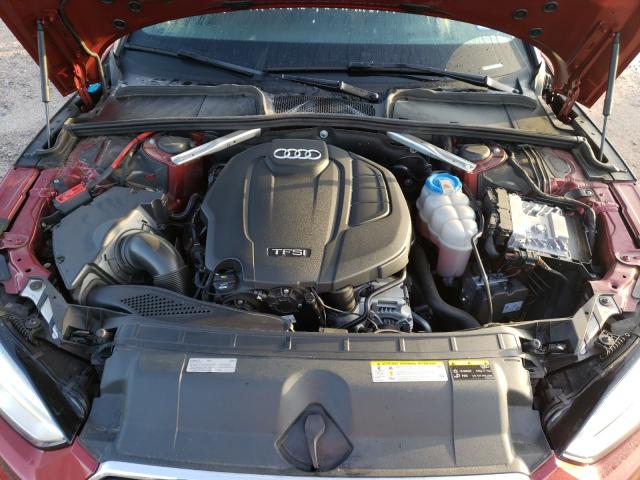 2018 AUDI A5 PRESTIG WAUFNCF59JA047701