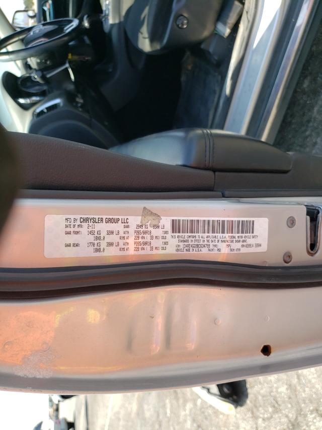 2011 DODGE DURANGO CR 1D4RE4GG9BC634799