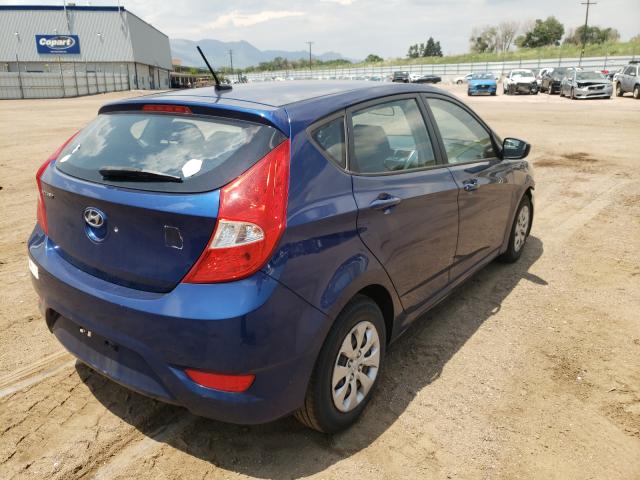 2015 HYUNDAI ACCENT GS KMHCT5AE4FU204809