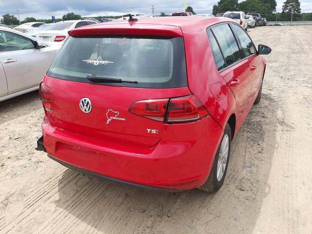 2016 VOLKSWAGEN GOLF S/SE 3VW217AU2GM053254