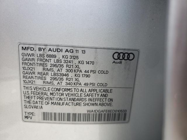2014 AUDI Q7 PRESTIG WA1DGAFE6ED010533