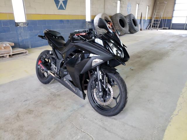 Salvage cars for sale from Copart Indianapolis, IN: 2014 Kawasaki Ninja 300