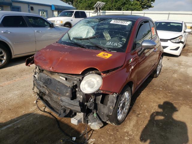 2012 FIAT 500 LOUNGE 3C3CFFCR5CT104729