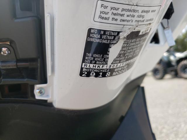 2018 HONDA PCX 150 RLHKF1808JY300793
