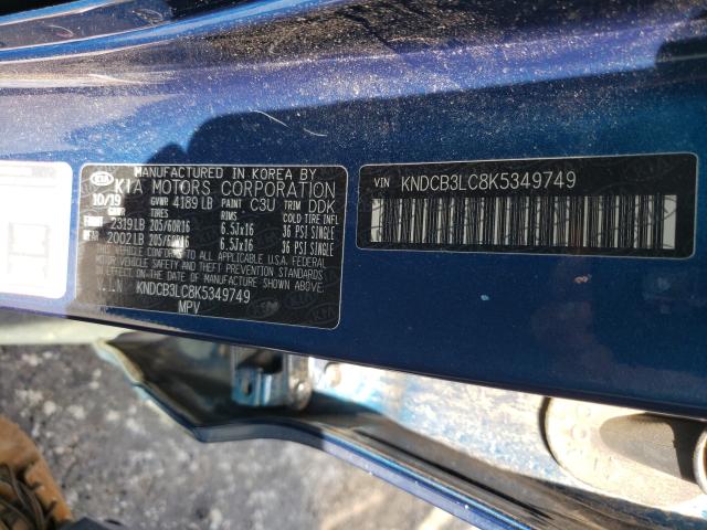 2019 KIA NIRO FE KNDCB3LC8K5349749