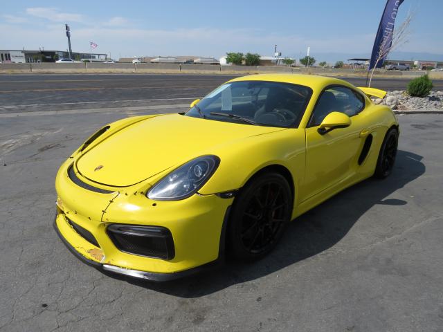 2016 PORSCHE CAYMAN GT4 WP0AC2A83GK192492