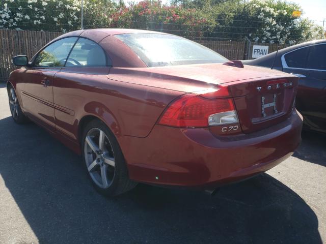 2011 VOLVO C70 T5 YV1672MC6BJ107518