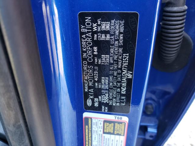 2021 KIA SOUL GT LI KNDJ63AU2M7761521