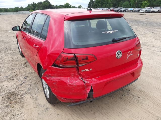 2016 VOLKSWAGEN GOLF S/SE 3VW217AU2GM053254