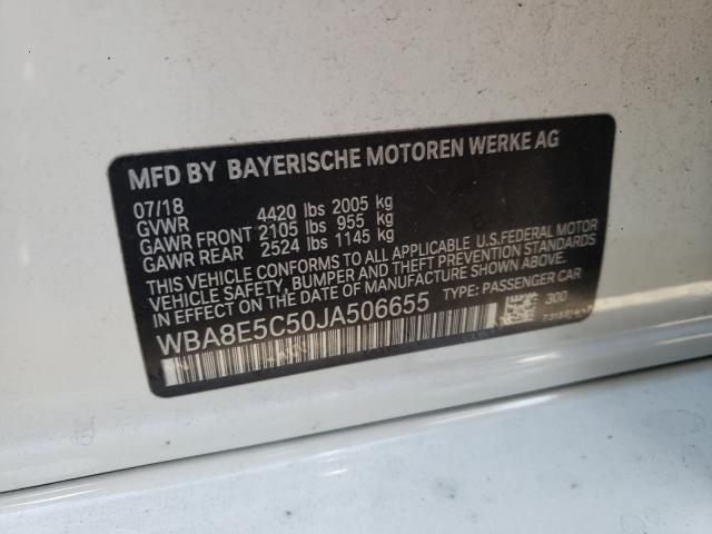 2018 BMW 328 D WBA8E5C50JA506655