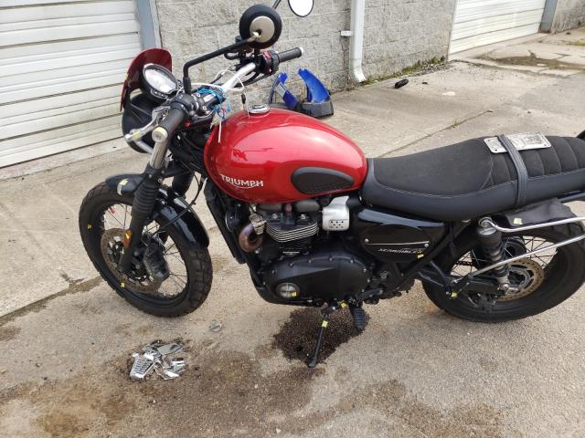 2019 TRIUMPH MOTORCYCLE STREET SCR SMTD44GN9KT924163