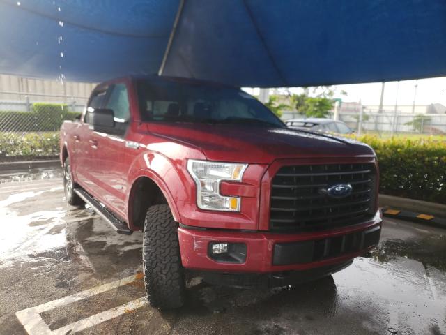 Ford salvage cars for sale: 2016 Ford F150 Super
