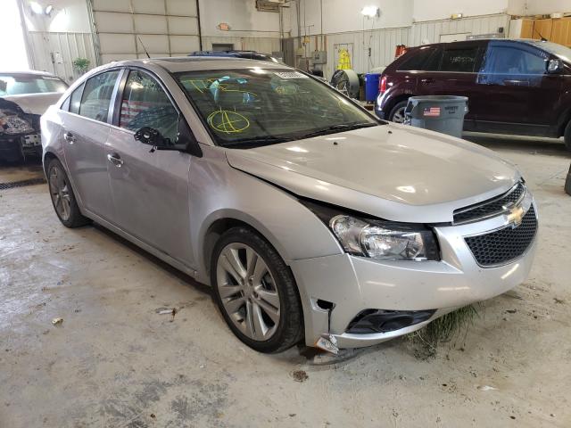 Salvage cars for sale from Copart Columbia, MO: 2013 Chevrolet Cruze LTZ