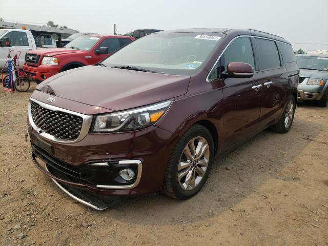 2015 KIA SEDONA SXL KNDME5C12F6030238