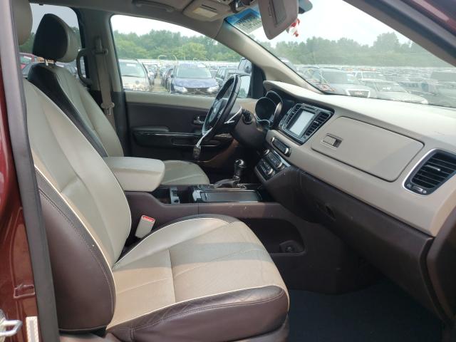 2015 KIA SEDONA SXL KNDME5C12F6030238