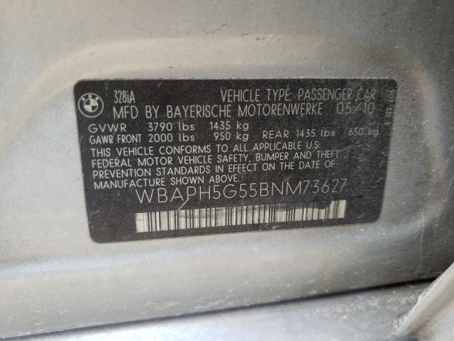 2011 BMW 328 I SULE WBAPH5G55BNM73627
