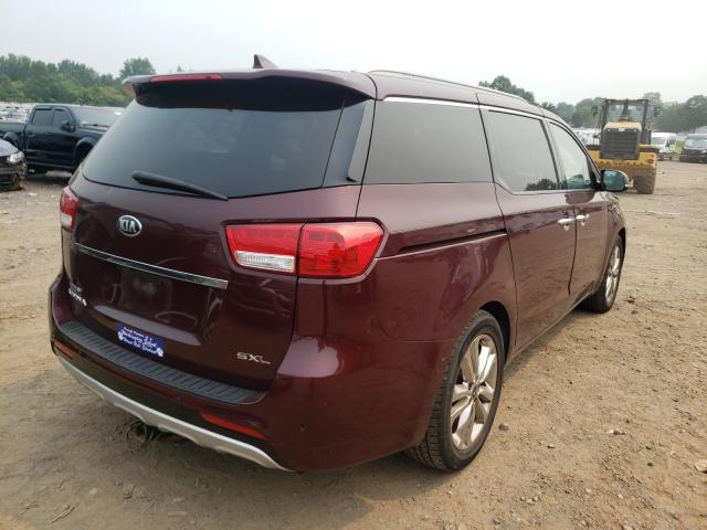 2015 KIA SEDONA SXL KNDME5C12F6030238