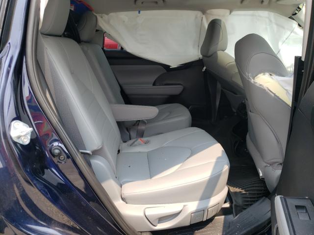  TOYOTA HIGHLANDER 2020 Blue