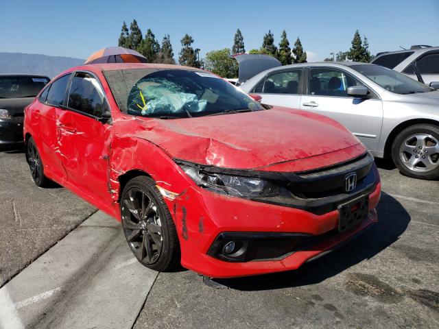 Vehiculos salvage en venta de Copart Rancho Cucamonga, CA: 2021 Honda Civic Sport