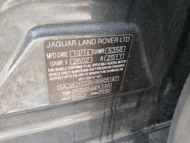 2017 JAGUAR XJ SAJWJ1CD5H8W05187