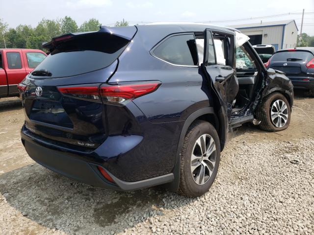  TOYOTA HIGHLANDER 2020 Blue