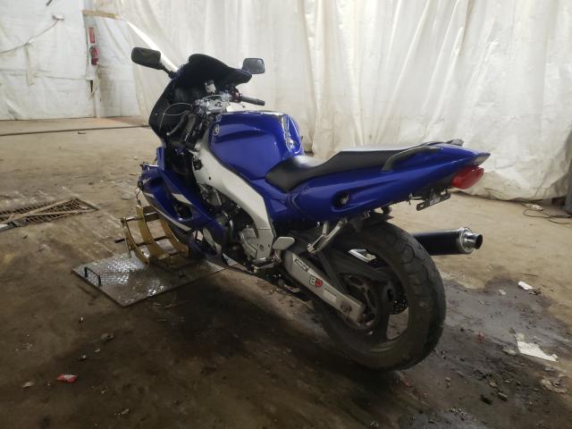 2007 YAMAHA YZF600 R JYARJ10E57A002834