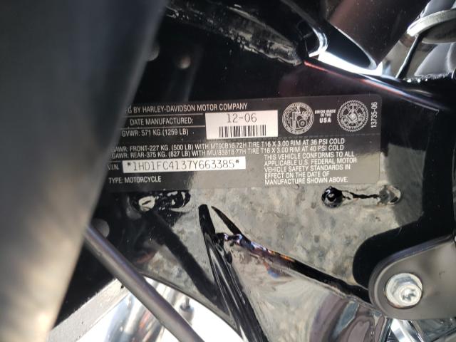2007 HARLEY-DAVIDSON FLHTCUI 1HD1FC4137Y663385