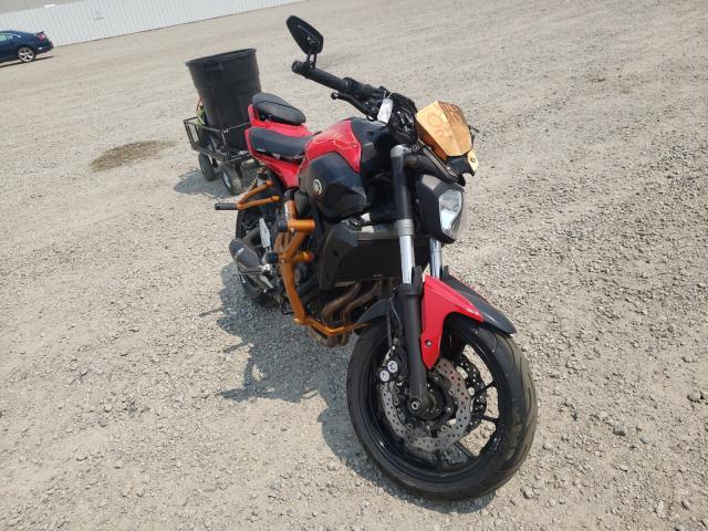 Salvage cars for sale from Copart Bismarck, ND: 2017 Yamaha FZ07A