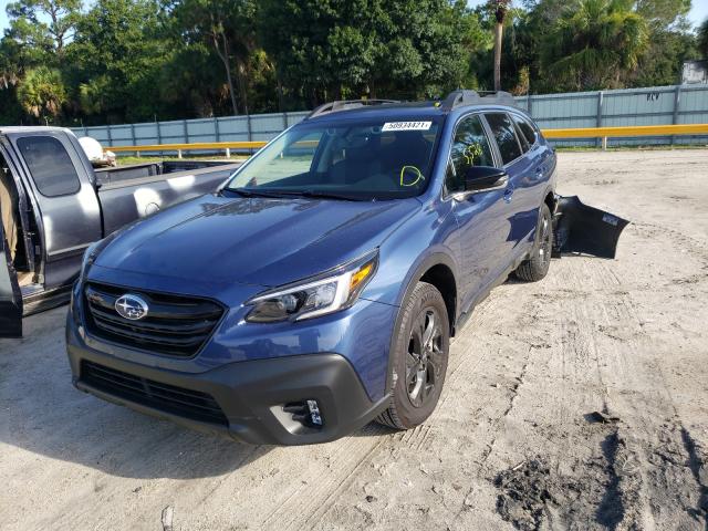 2021 SUBARU OUTBACK ON 4S4BTGLD4M3116146