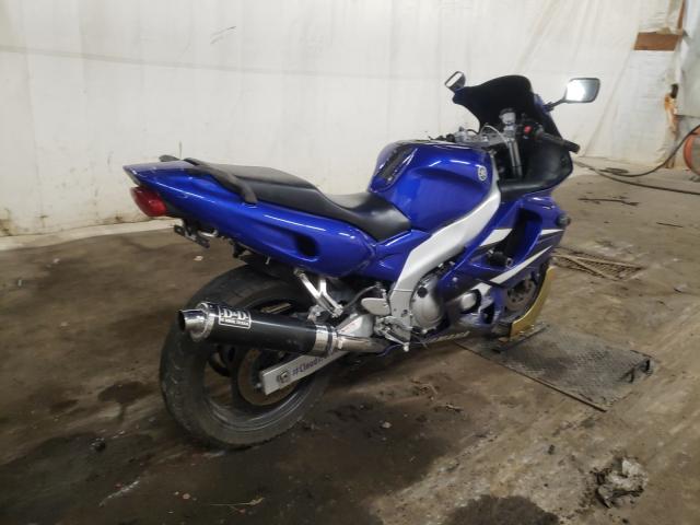 2007 YAMAHA YZF600 R JYARJ10E57A002834