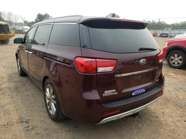 2015 KIA SEDONA SXL KNDME5C12F6030238