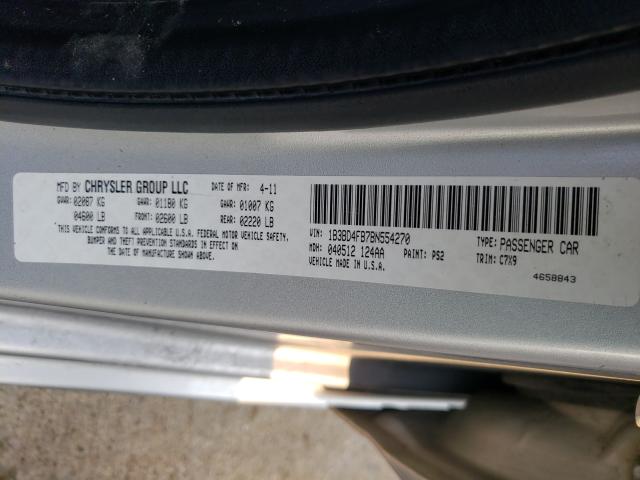 2011 DODGE AVENGER EX 1B3BD4FB7BN554270
