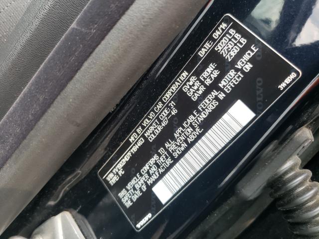 2015 VOLVO S80 PLATIN YV1902MD7F1184463