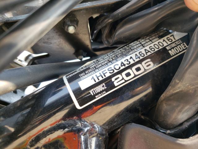 2006 HONDA VT1100 C2 1HFSC43146A600167