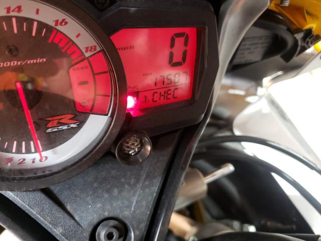 2008 SUZUKI GSX-R600 JS1GN7EA682105176