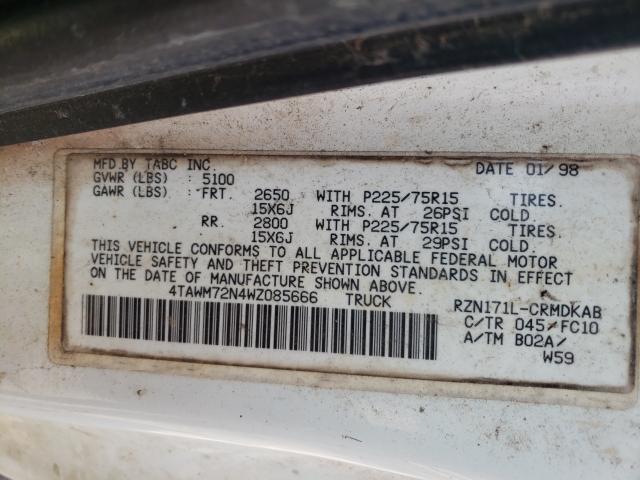 2020 TOYOTA TACOMA XTR 4TAWM72N4WZ085666