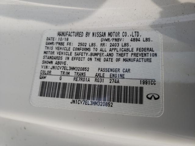 2017 INFINITI Q60 BASE JN1CV7EL3HM320852