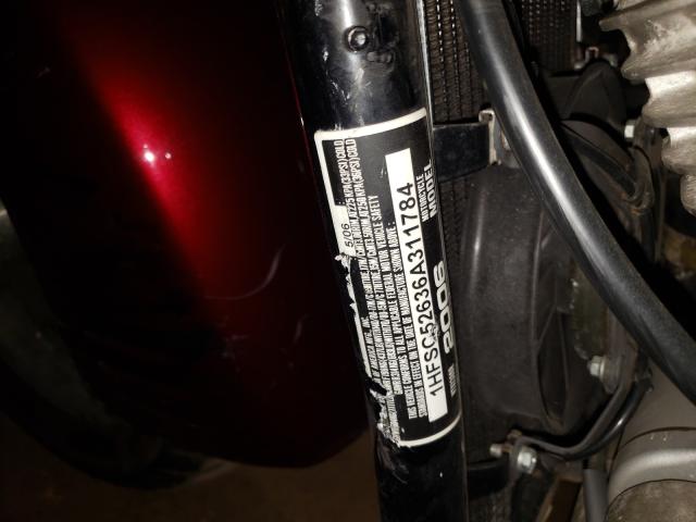 2006 HONDA VTX1300 R 1HFSC52636A311784