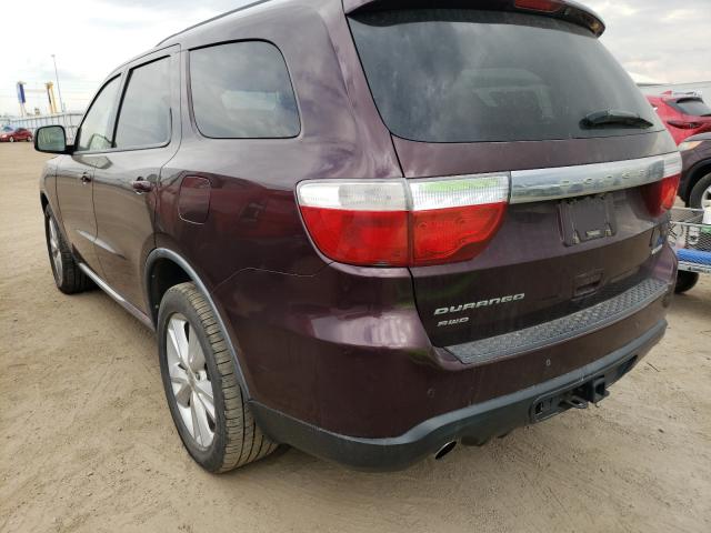 2012 DODGE DURANGO CR 1C4SDJDT0CC205411
