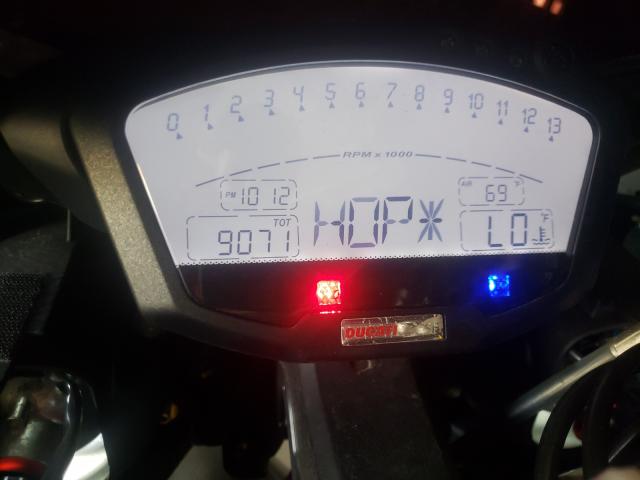 2010 DUCATI 1198 BASE ZDM1XBLW5AB027555
