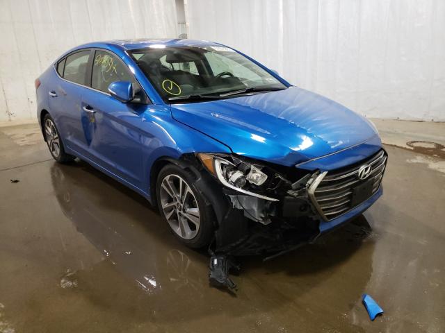 2017 HYUNDAI ELANTRA SE KMHD84LF3HU262242