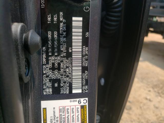 2021 TOYOTA 4RUNNER NI JTEJU5JR6M5897073