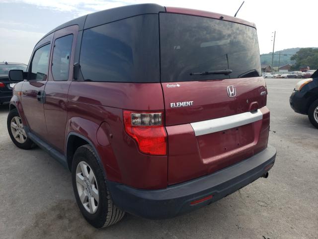 2010 HONDA ELEMENT EX 5J6YH2H79AL007337