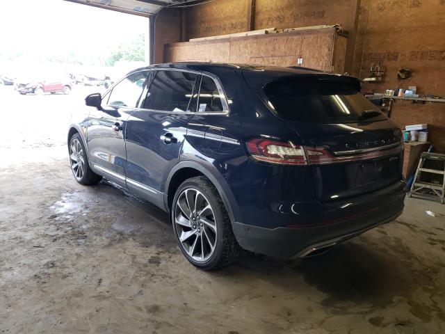 2019 LINCOLN NAUTILUS R 2LMPJ8LP1KBL16382